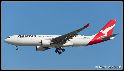 20200125 171121 6108637 Qantas A330-200 VH-EBG  SIN Q2F