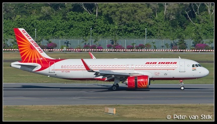 20200125 092909 6107958 AirIndia A320N VT-EXN  SIN Q2