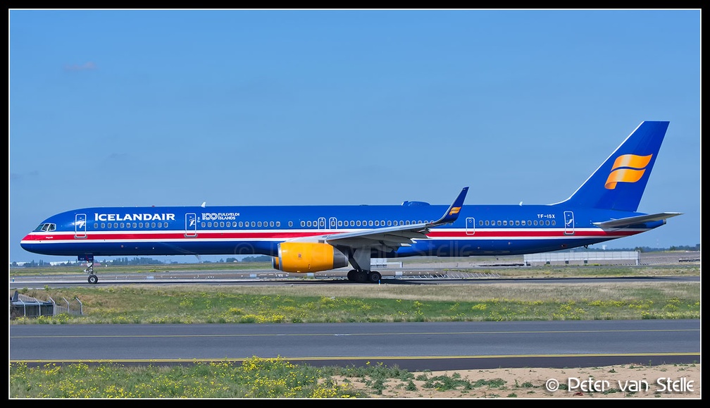 6106297 Icelandair B757-300 TF-ISX 100YearsIcelandicIndependence-colours CDG 14092019 Q1