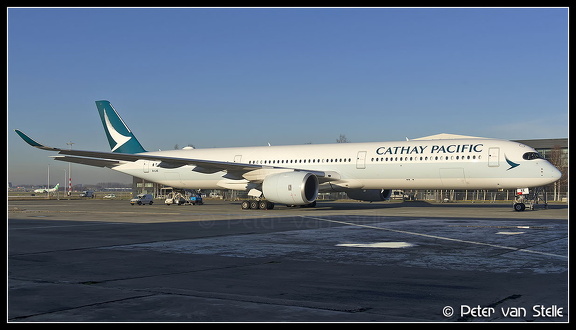 6103842 CathayPacific A350-1000 B-LXE  AMS 14022019 Q1