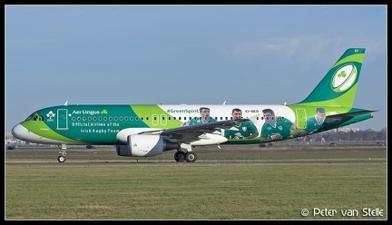 8070558 AerLingus A320 EI-DEO IrishRugbyTeam-colours AMS 20012019 Q1