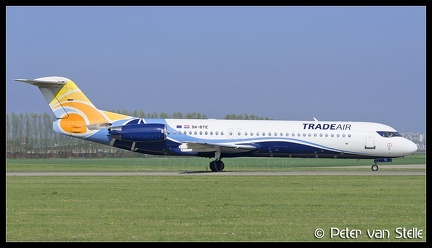 8062910 TradeAir Fokker100 9A-BTE  AMS 19042018