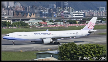 8060284 ChinaAirlines A330-300 B-18305  TSA 22012018
