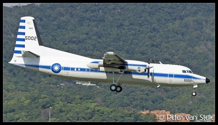 8060297 TaiwanAirForce Fokker50 5002  TSA 22012018