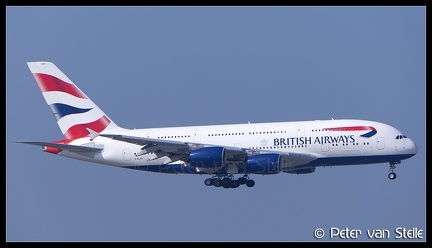 8061283 BritishAirways A380-800 G-XLED  HKG 24012018