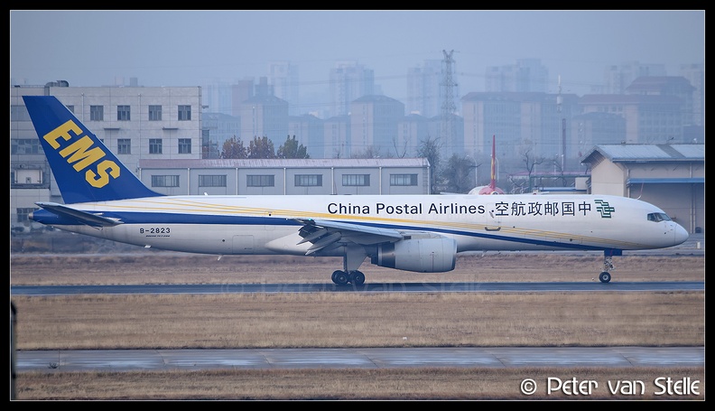 8068678 ChinaPostalAirlines EMS B757-200F B-2823  TSN 21112018 Q2