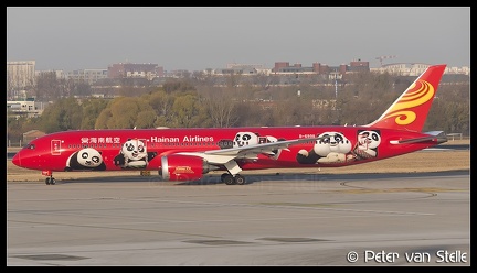 8067441 HainanAirlines B787-9 B-6998 Red-Panda-colours PEK 18112018 Q2