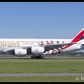 6102542 Emirates A380-800 A6-EUA Arsenal-colours AMS 08052017
