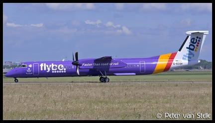 8051892 FlyBE DHC8-400Q G-ECOH Scotland-stickers AMS 13062017