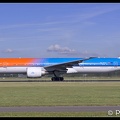 6102580 KLM B777-300 PH-BVA Orange-Pride-colours AMS 13062017