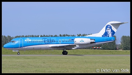 8051996 KLMCityhopper Fokker70 PH-KZU Fokker-colours AMS 14062017