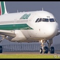 8054524 Alitalia A320 EI-DTK noseon  AMS 01122017
