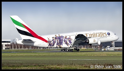8038387 Emirates A380-800 A6-EOT PSG-colours AMS 16012016