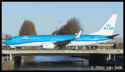 8038403 KLM B737-800W PH-BXD new-colours AMS 17012016