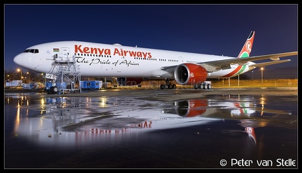 8038945 KenyaAirways B777-300 5Y-KZY  AMS 28012016