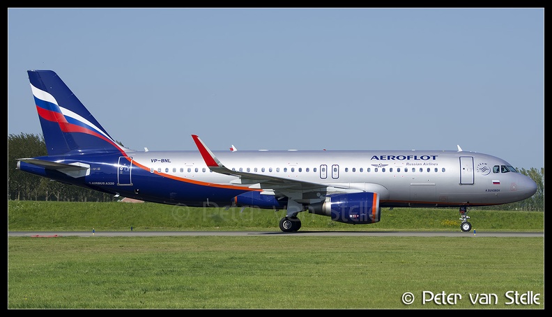 8041669 Aeroflot A320W VP-BNL  AMS 08052016