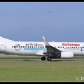 8043403 AirEuropa B737-800W EC-LPQ BeliveHotels-feel-the-difference-stickers AMS 15072016
