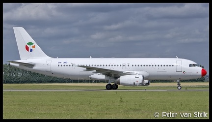 8043440 DanishAirTransport A320 OY-LHD white-colours AMS 17072016
