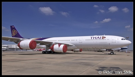 760D0501 Thai A340-500 HS-TLA  DMK 23112015
