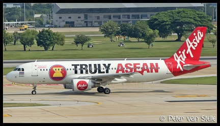 8036144 ThaiAirAsia A320 HS-ABE Truly-Asean-colours DMK 23112015