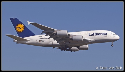 3012834 Lufthansa A380-800 D-AIMD FRA 02082011