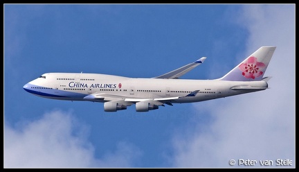 3014632 ChinaAirlines B747-400 B18202 AMS 18102011