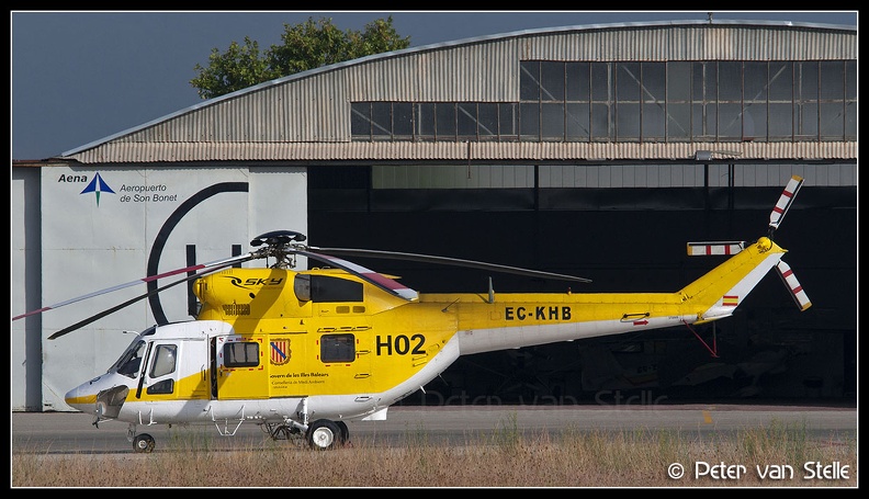3013882 SkyHelicopteros PZL-W3 EC-KHB LESB 26082011