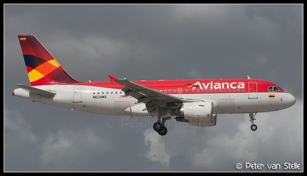3016355 Avianca A319 N634MX MIA 15112011