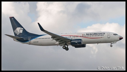 3016234 Aeromexico B737-800W N520AM MIA 14112011