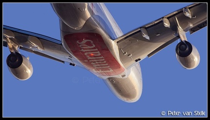 8010240 Emirates A380-800 A6-EDY underside AMS 28122013