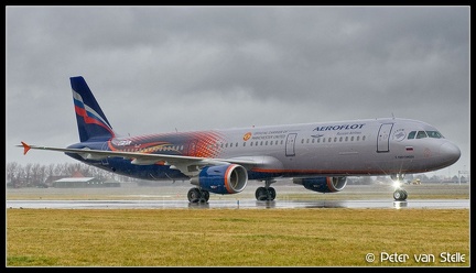 8009727 Aeroflot A321 VP-BTL ManchesterUnited-colours AMS 27122013
