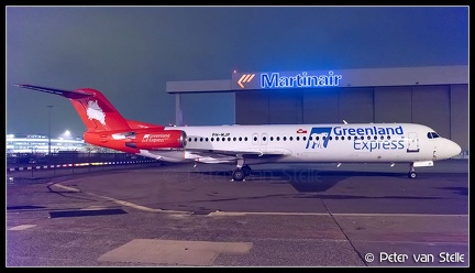 8025054 GreenlandExpress Fokker100 PH-MJP  AMS 03122014