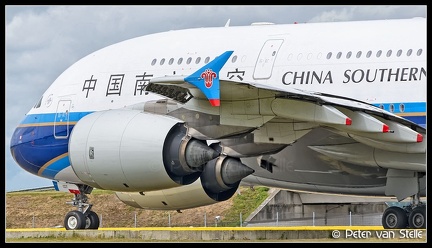 8031330 ChinaSouthern A380-800 B-6137 nose AMS 20062015