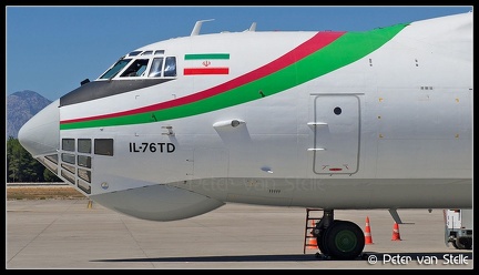 8006284 PouyaAir IL76TD EP-PUS nose AYT 05092013