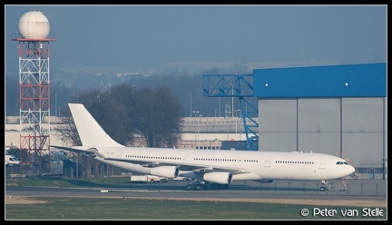 8011504  A340-300 CS-TQZ all-white BRU 08032014