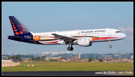 8014778 BrusselsAirlines A320 OO-SNC Red-Devils-colours BRU 03052014
