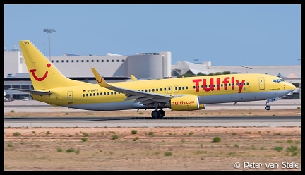 8020723 TUIfly B737-800W D-AHFW yellow-colours PMI 15072014