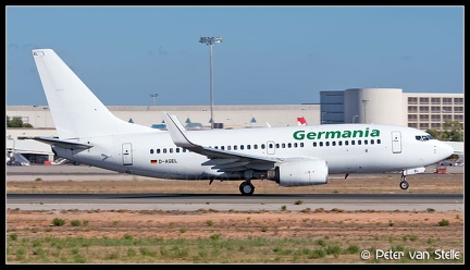 8020591 Germania B737-700W D-AGEL white-tail PMI 13072014