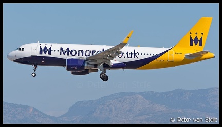 8020858 Monarch A320W G-ZBAA  PMI 16072014