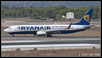 3013758 Ryanair B737-800W EI-DLM Bye-Bye-Latehansa PMI 21082011