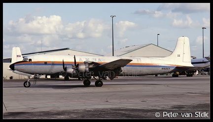 19930122 AMSA DC7B HI-621CT  MIA 28011993