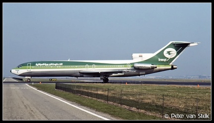 19840217 IraqiAirways B727-200 YI-AGQ  AMS 15031984