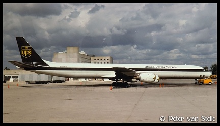 19930217 UPS DC8-71F N748UP  MIA 30011993