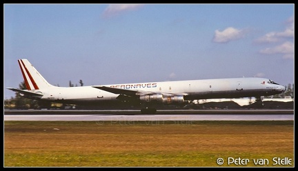 19930333 AeronavesDelPeru DC8-61F OB-1222  MIA 31011993