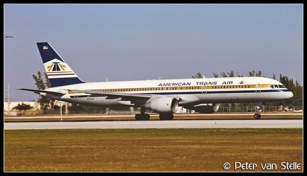 19930331 AmericanTransAir B757-200 N752AT  MIA 31011993