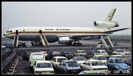 19800208 AirZaire DC10 9Q-CLI  BRU 01031980