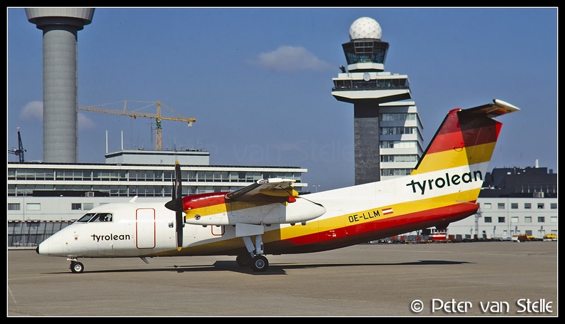 19910302 Tyrolean DHC8-103 OE-LLM  EHAM 25031991
