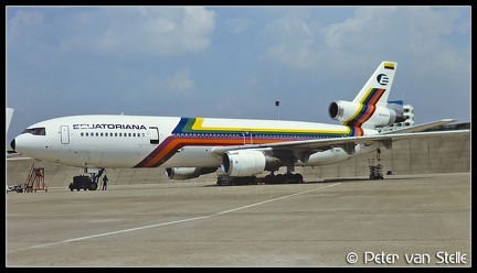 19911142 Ecuatoriana DC10-30 HC-BKO  EHAM 21061991