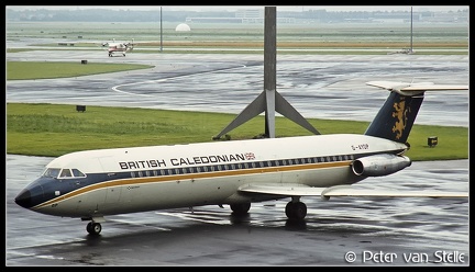 19780601 BritishCaledonian BAC111-518FG G-AYOP  EHAM 04081978