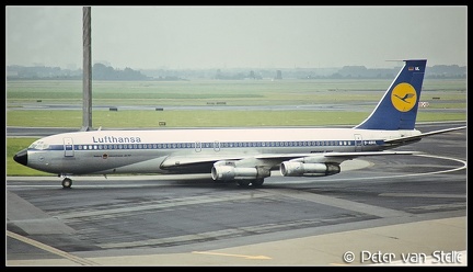 19780705 Lufthansa B707-330B D-ABUL  EHAM 05081978